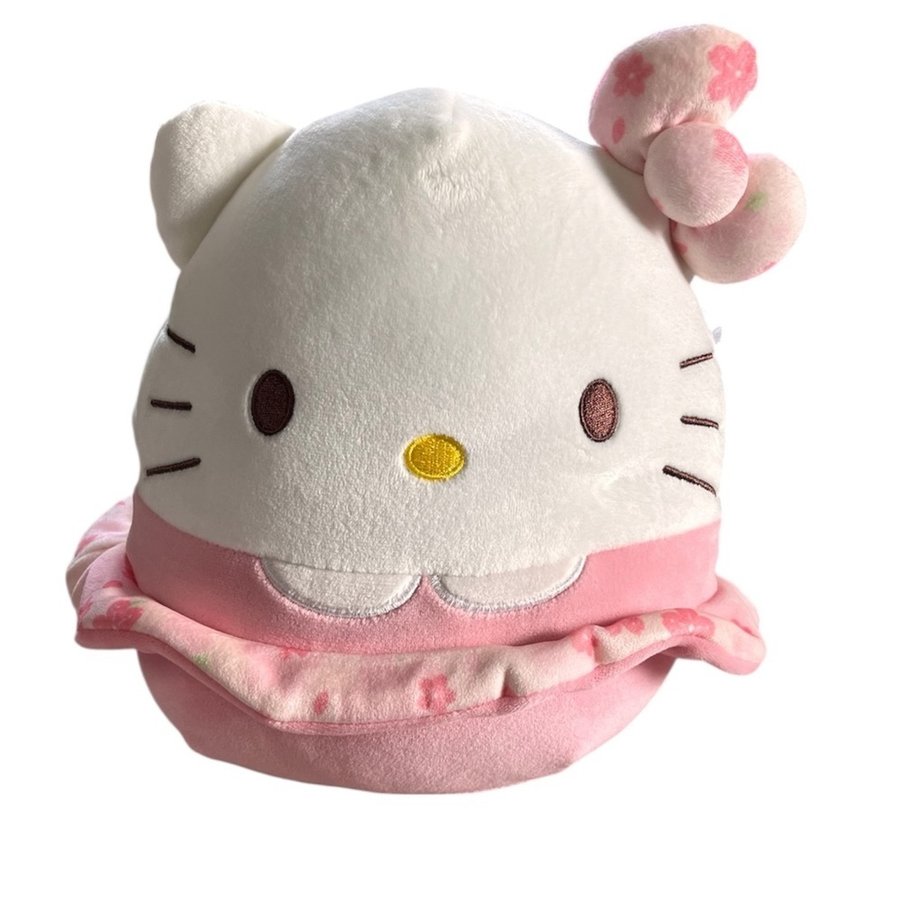 Squishmallow Sanrio 8" Hello Kitty and Friends Plush Pink Dress Spring